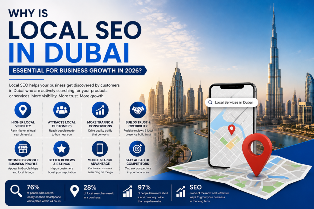 Why Is Local SEO in Dubai Essential for Business Growth in 2026? 